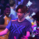 Jong-ryeol “Saebyeolbe” Park greeting fans at the Blizzard Arena.